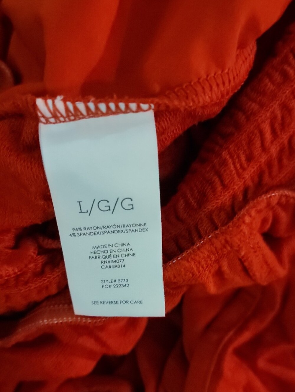 CAbi Bright Red Halter Wide-Leg Jumpsuit - Picture 9 of 9